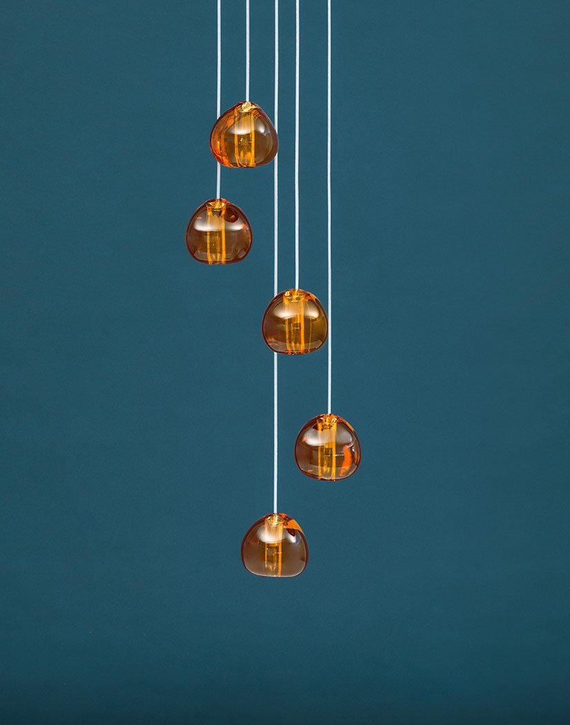 Cherry Crystal Houselight Pendant Lamp