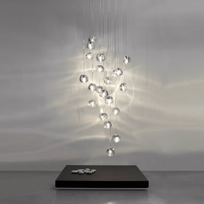 Cherry Crystal Houselight Pendant Lamp