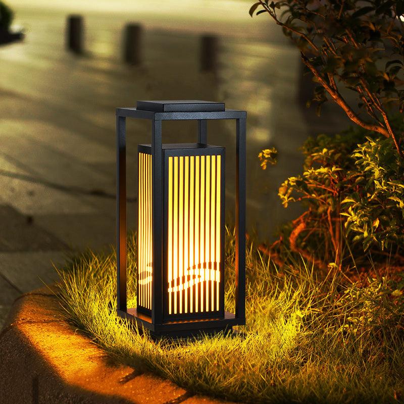 Square Cage Floodlight Outdoor Light