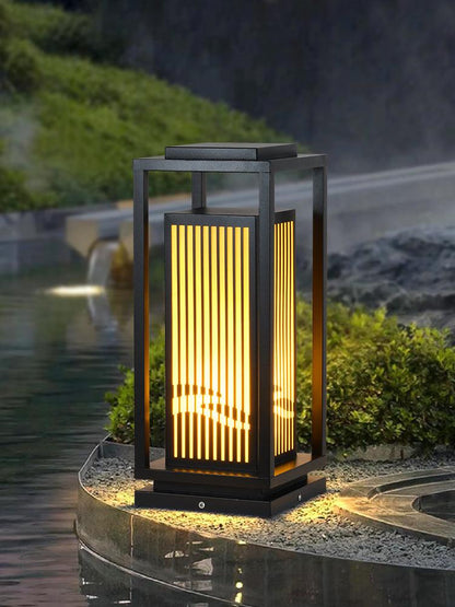 Square Cage Floodlight Outdoor Light