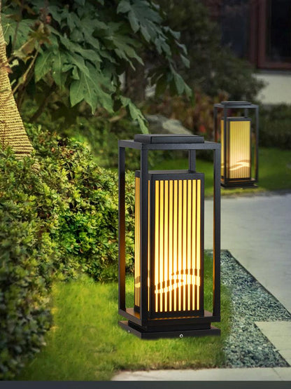 Square Cage Floodlight Outdoor Light