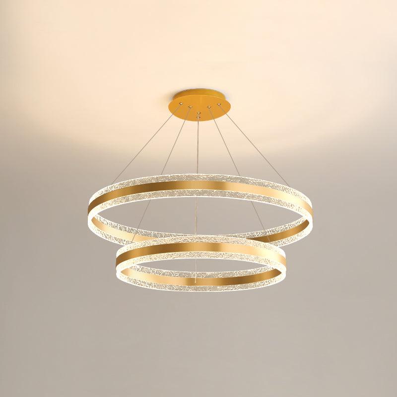 Modern Circle LED Electrolier Chandelier