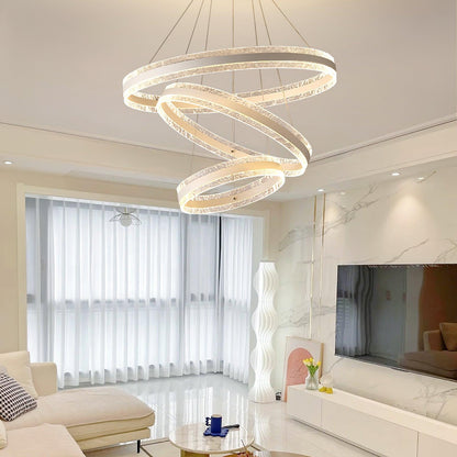 Modern Circle LED Electrolier Chandelier