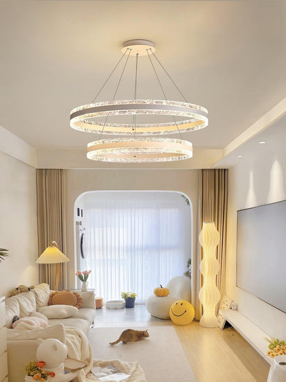 Modern Circle LED Electrolier Chandelier