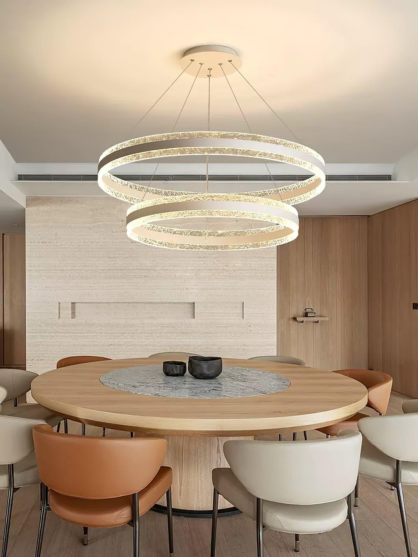 Modern Circle LED Electrolier Chandelier