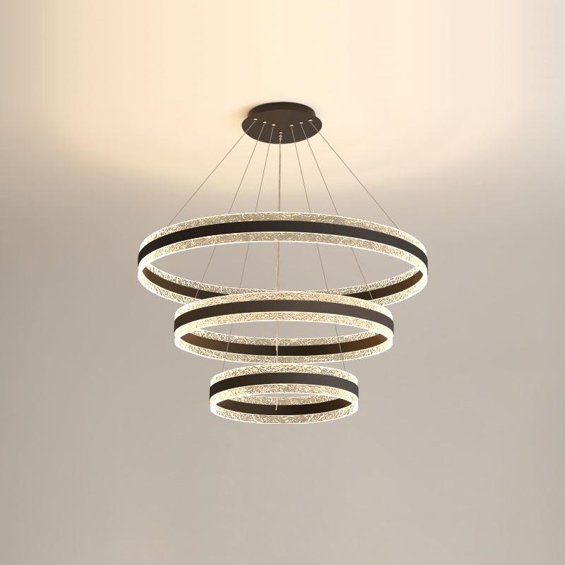 Modern Circle LED Electrolier Chandelier