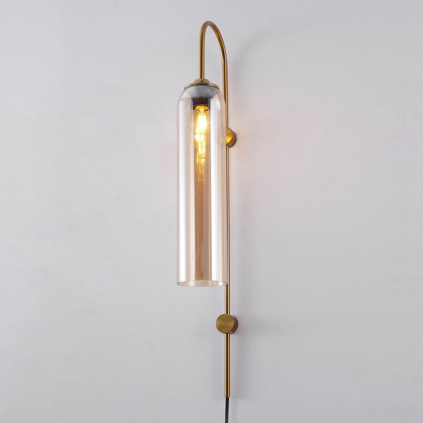 Modern Glass Plug-In Wall sconce Wall Lamp