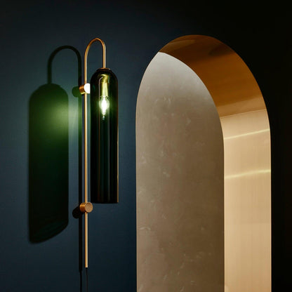 Modern Glass Plug-In Wall sconce Wall Lamp