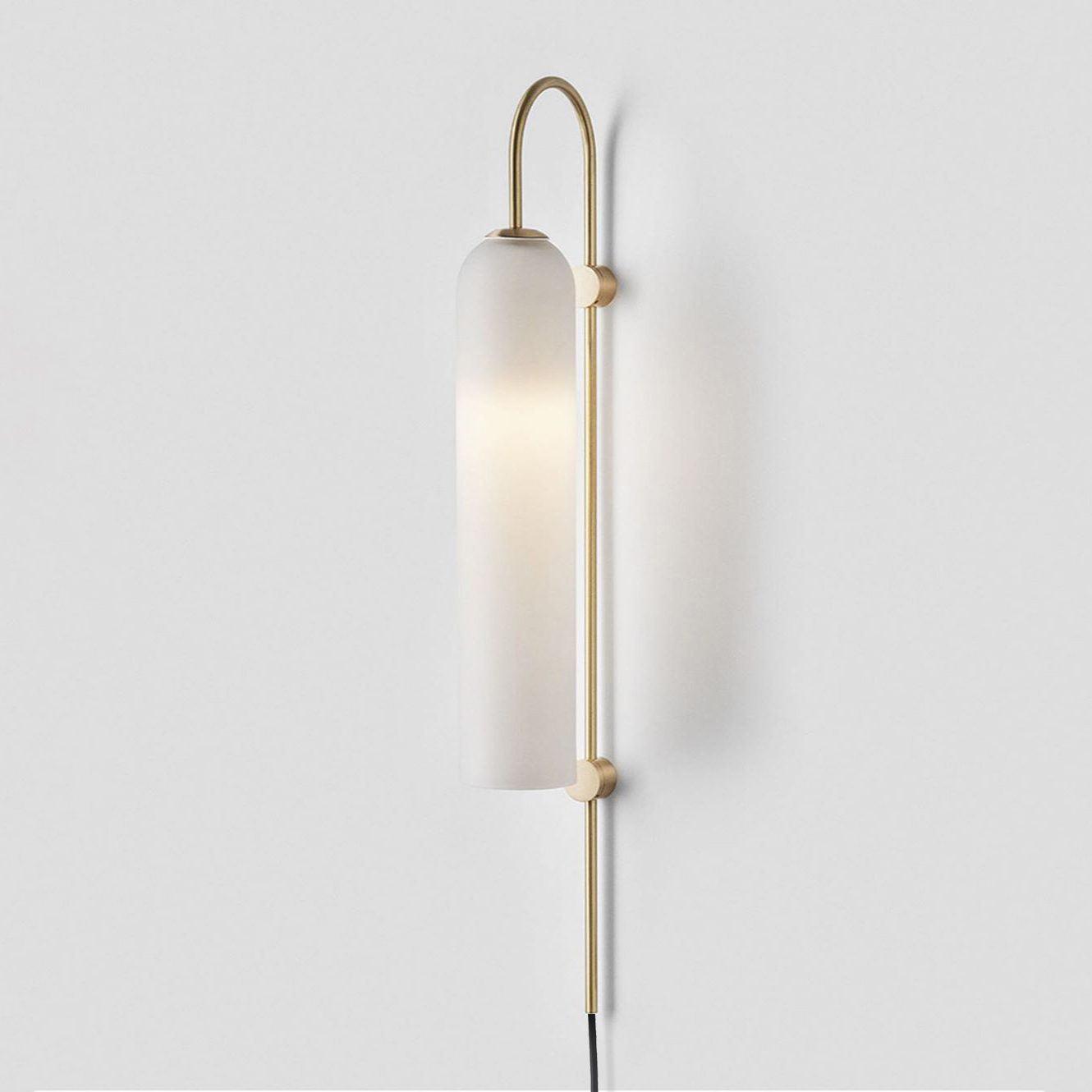 Modern Glass Plug-In Wall sconce Wall Lamp