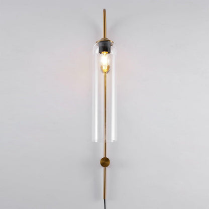 Modern Glass Plug-In Wall sconce Wall Lamp