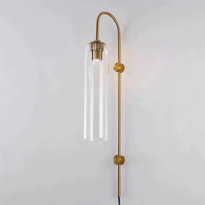 Modern Glass Plug-In Wall sconce Wall Lamp