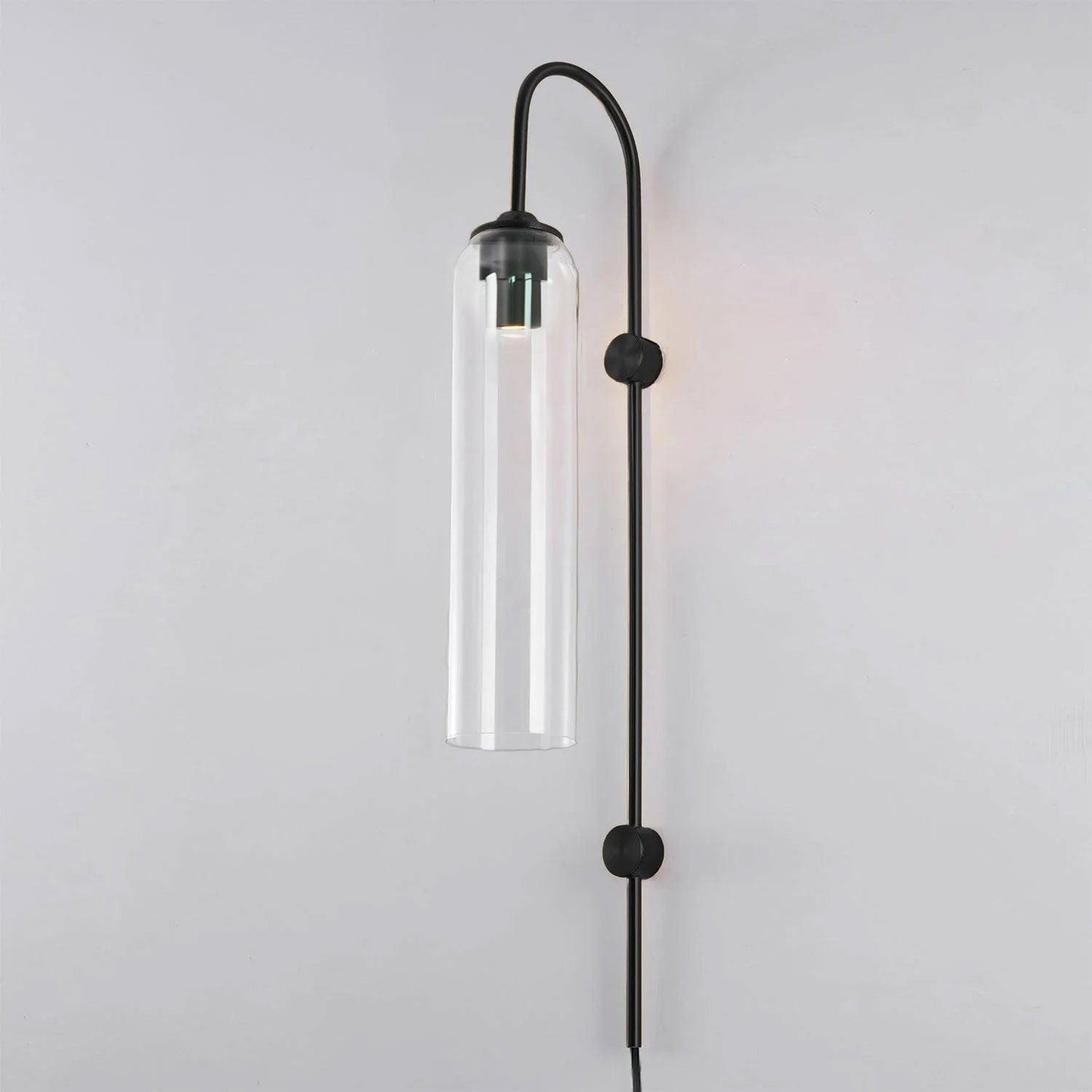 Modern Glass Plug-In Wall sconce Wall Lamp