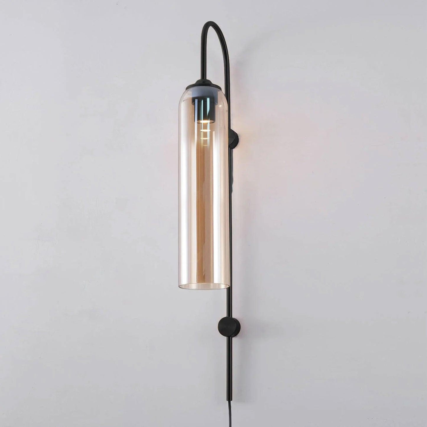 Modern Glass Plug-In Wall sconce Wall Lamp