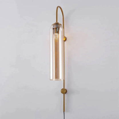 Modern Glass Plug-In Wall sconce Wall Lamp