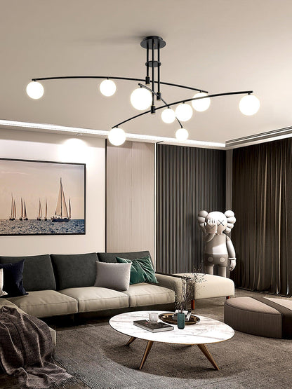 Modern Long Arm Ceiling fixture Chandelier