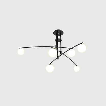 Modern Long Arm Ceiling fixture Chandelier