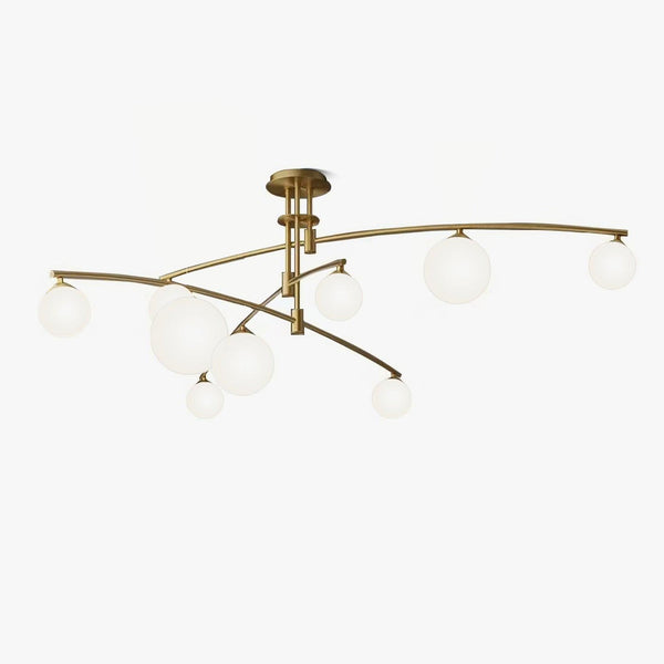 Modern Long Arm Ceiling fixture Chandelier