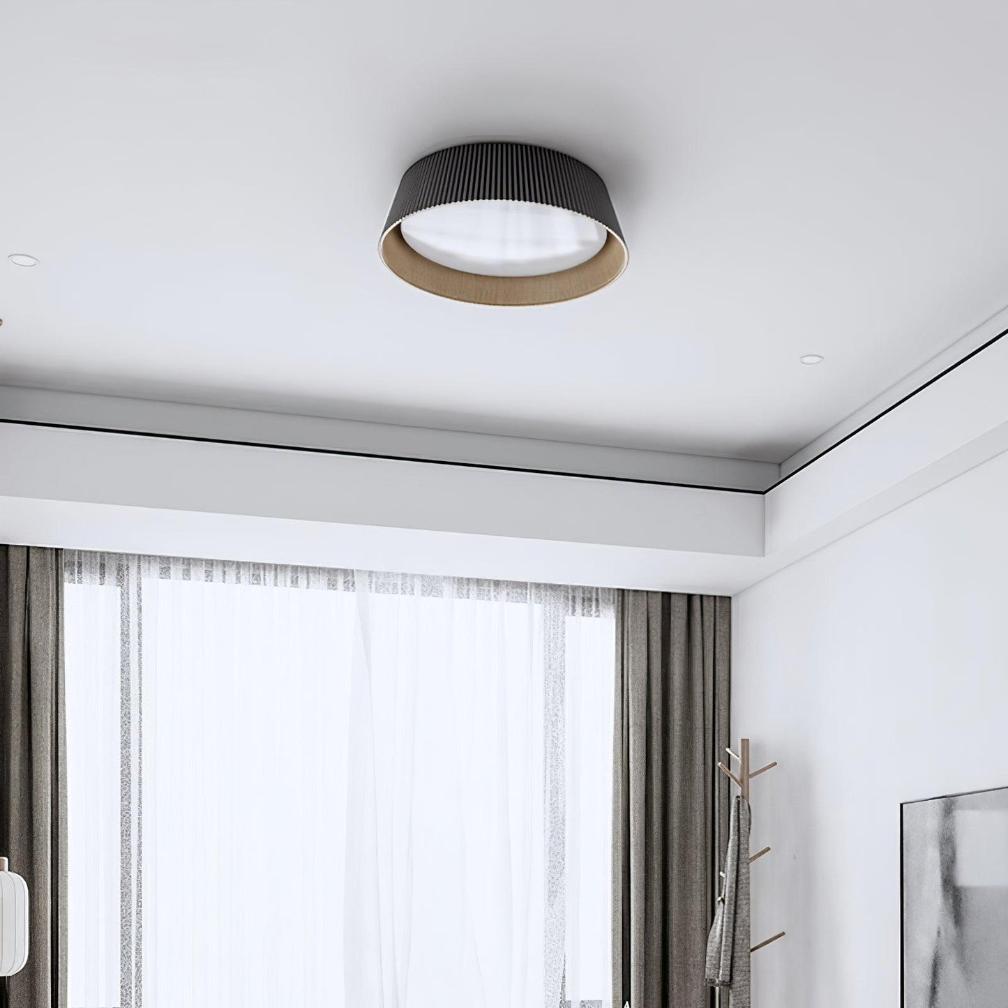 Modern Ribbed Ceiling light Ceiling Light