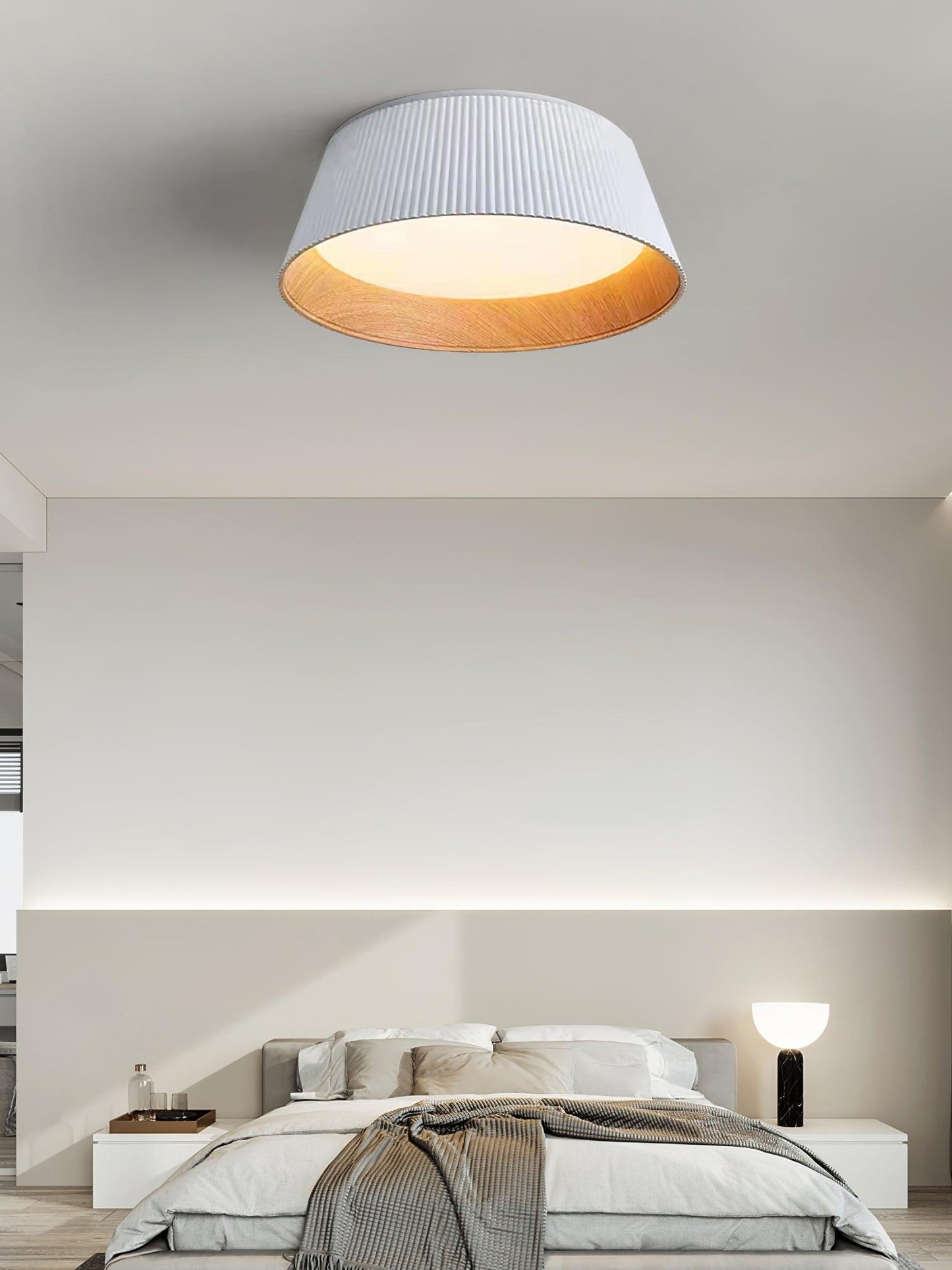 Modern Ribbed Ceiling light Ceiling Light