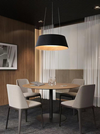 Modern Ribbed Droplight Pendant Light