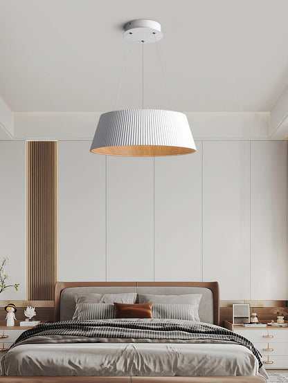 Modern Ribbed Droplight Pendant Light