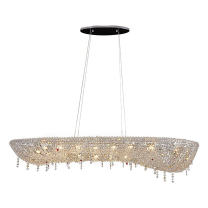 Modern Round Crystal Ceiling fixture Chandelier