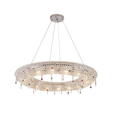 Modern Round Crystal Ceiling fixture Chandelier