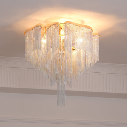 Modern Tassel Overhead light Ceiling Lamp