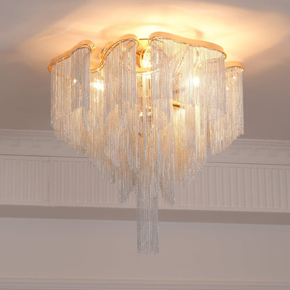 Modern Tassel Overhead light Ceiling Lamp