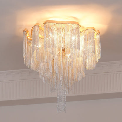 Modern Tassel Overhead light Ceiling Lamp