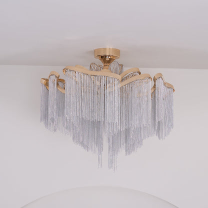 Modern Tassel Overhead light Ceiling Lamp