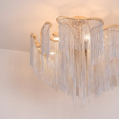 Modern Tassel Overhead light Ceiling Lamp