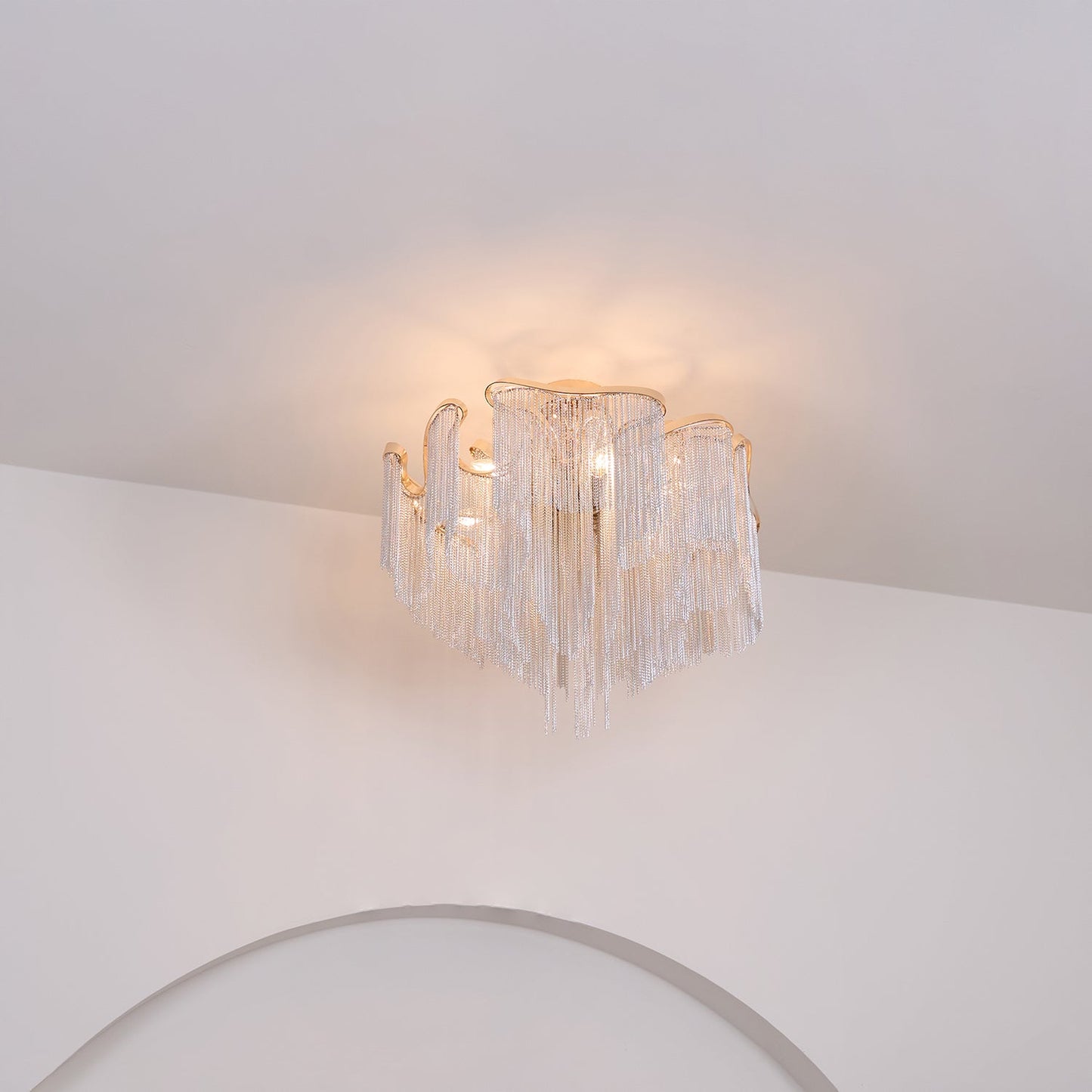 Modern Tassel Overhead light Ceiling Lamp