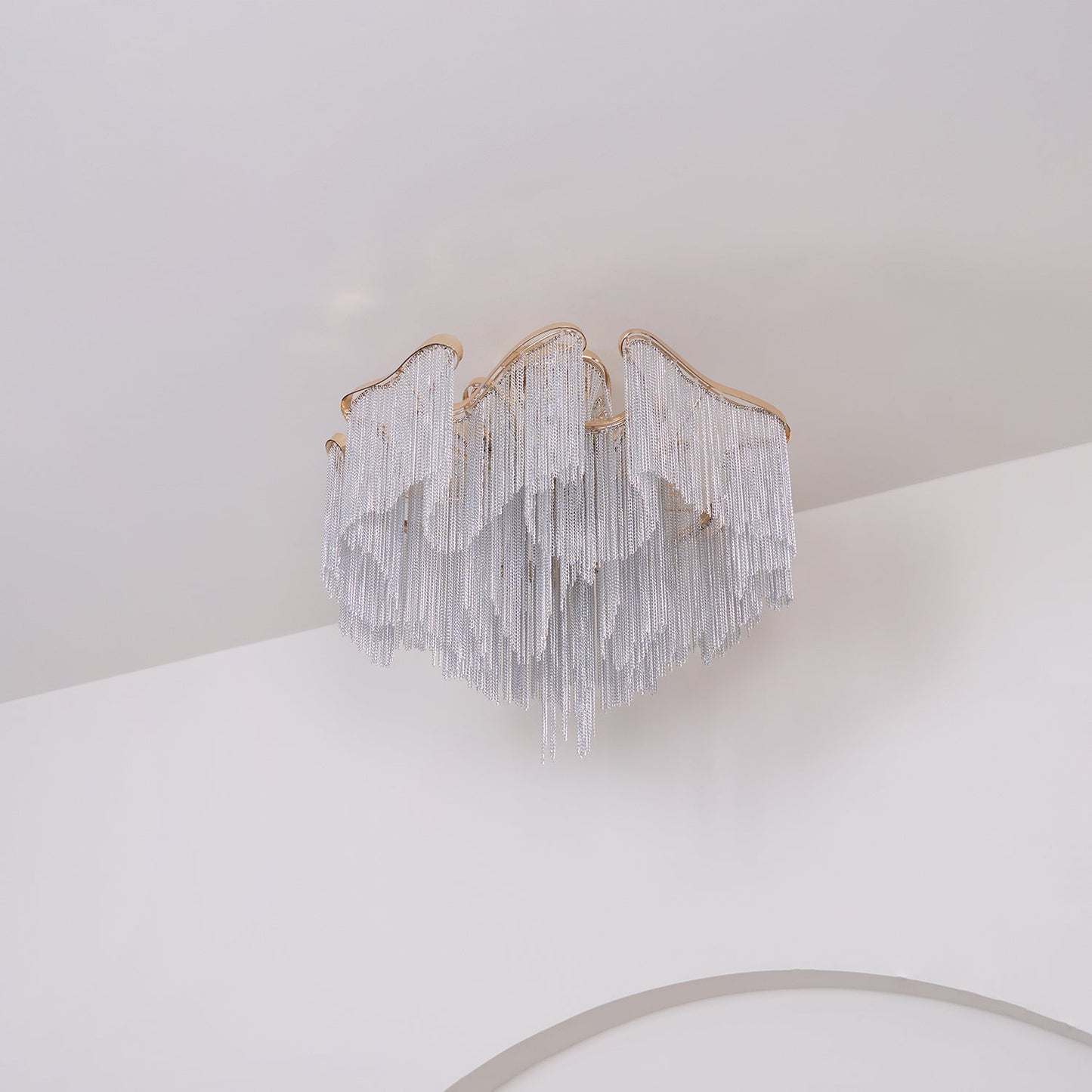 Modern Tassel Overhead light Ceiling Lamp