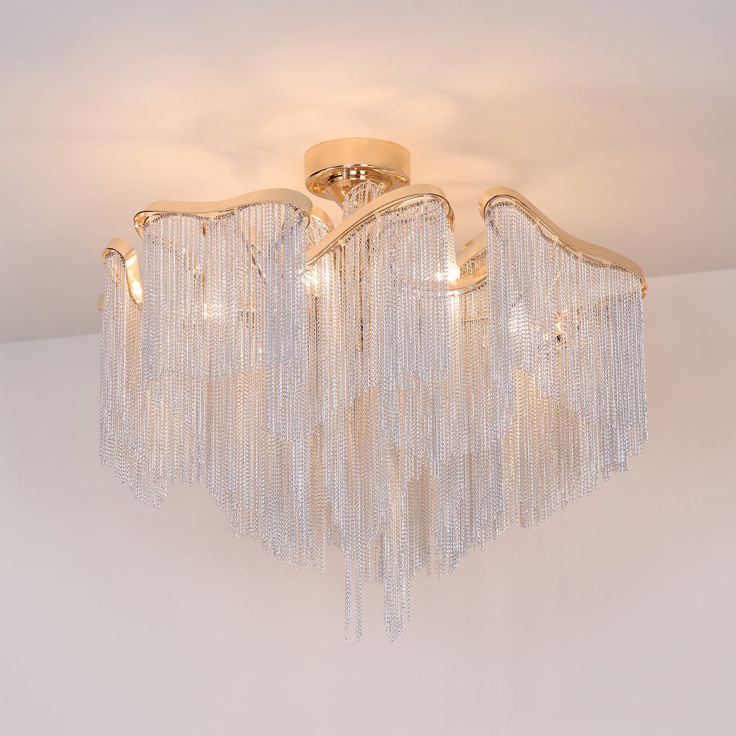 Modern Tassel Overhead light Ceiling Lamp