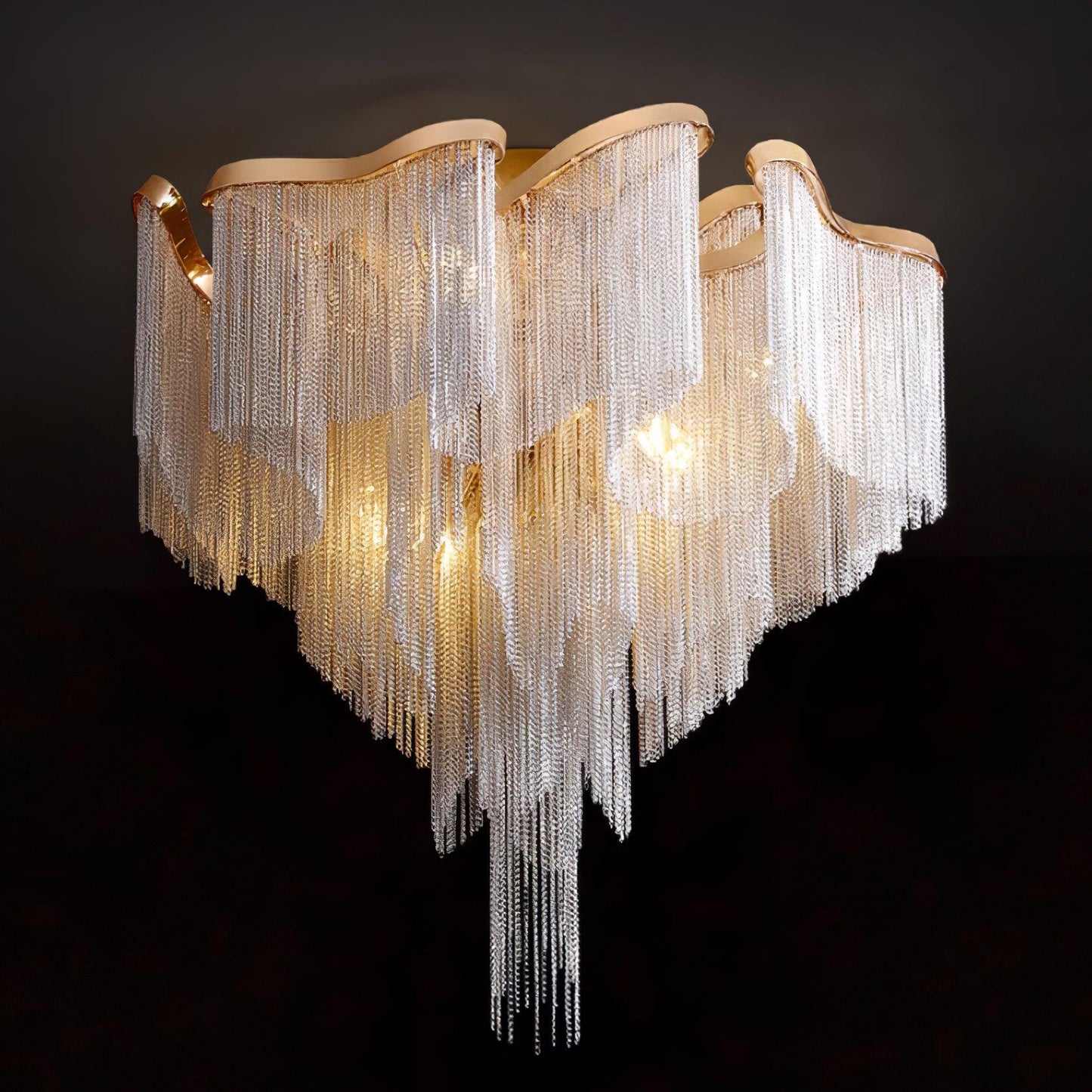 Modern Tassel Overhead light Ceiling Lamp