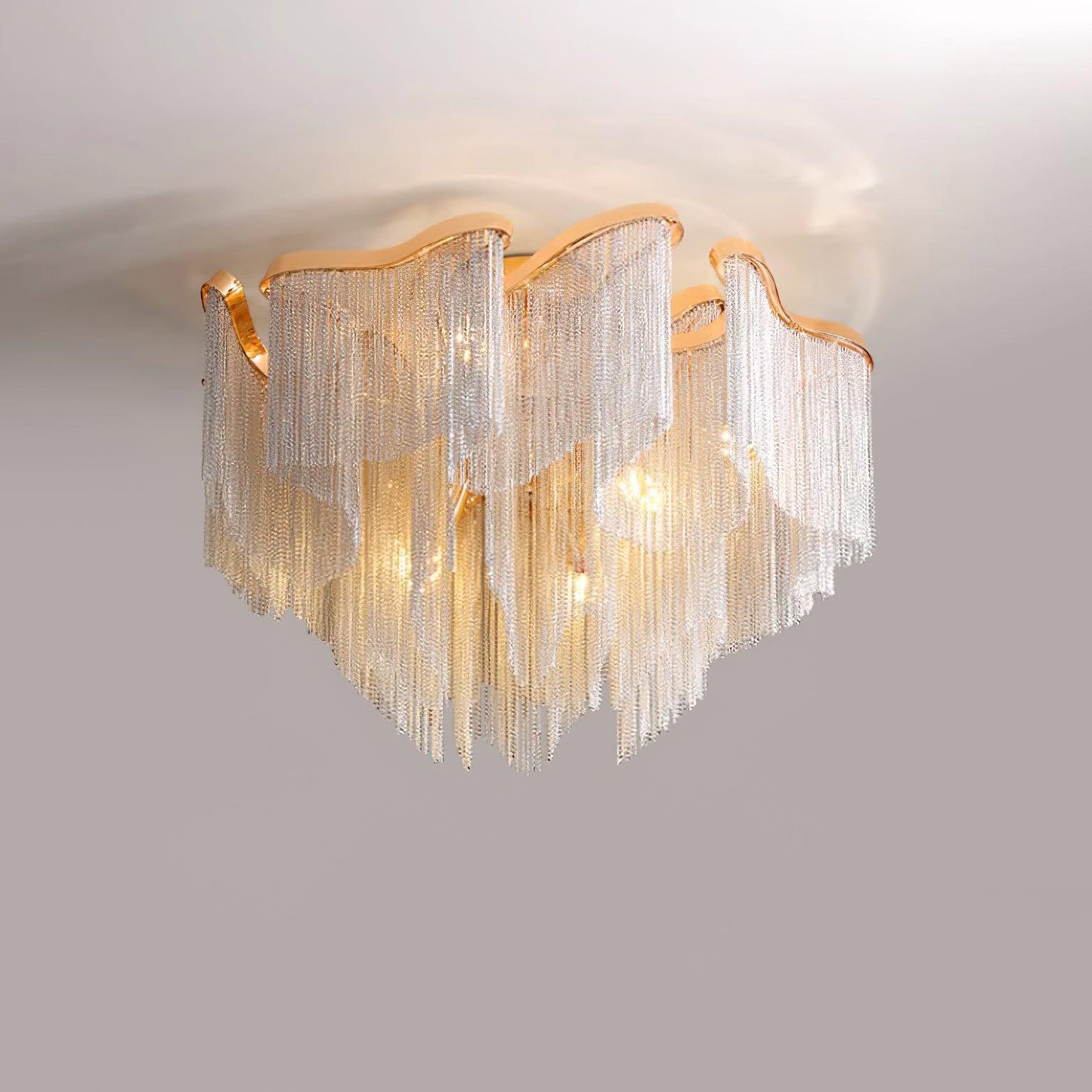 Modern Tassel Overhead light Ceiling Lamp