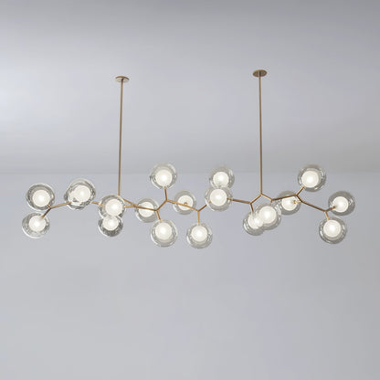 Molecular Glass Balls Pendant light Chandelier