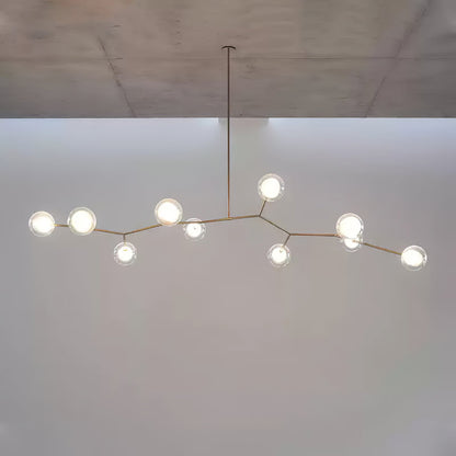 Molecular Glass Balls Pendant light Chandelier