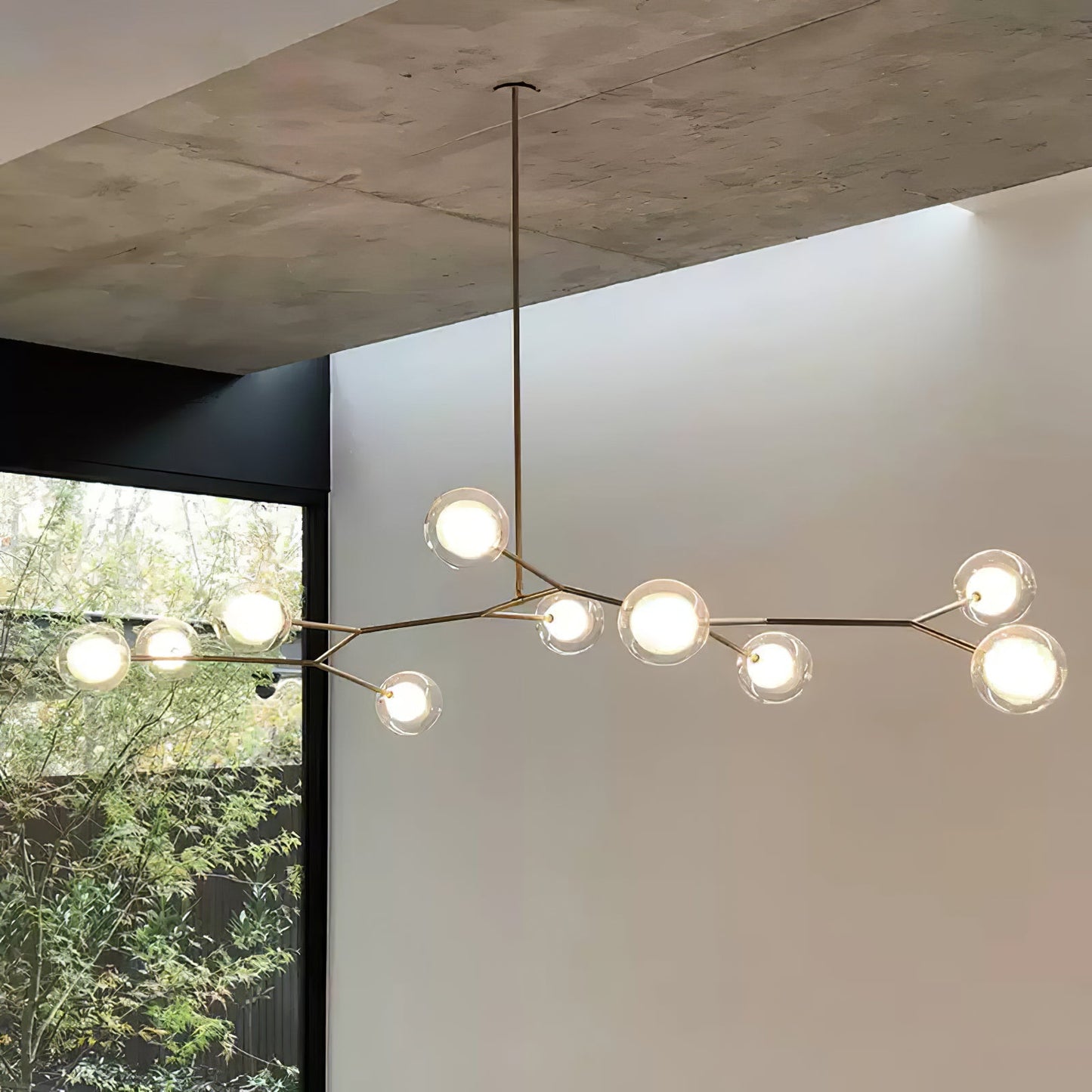 Molecular Glass Balls Pendant light Chandelier