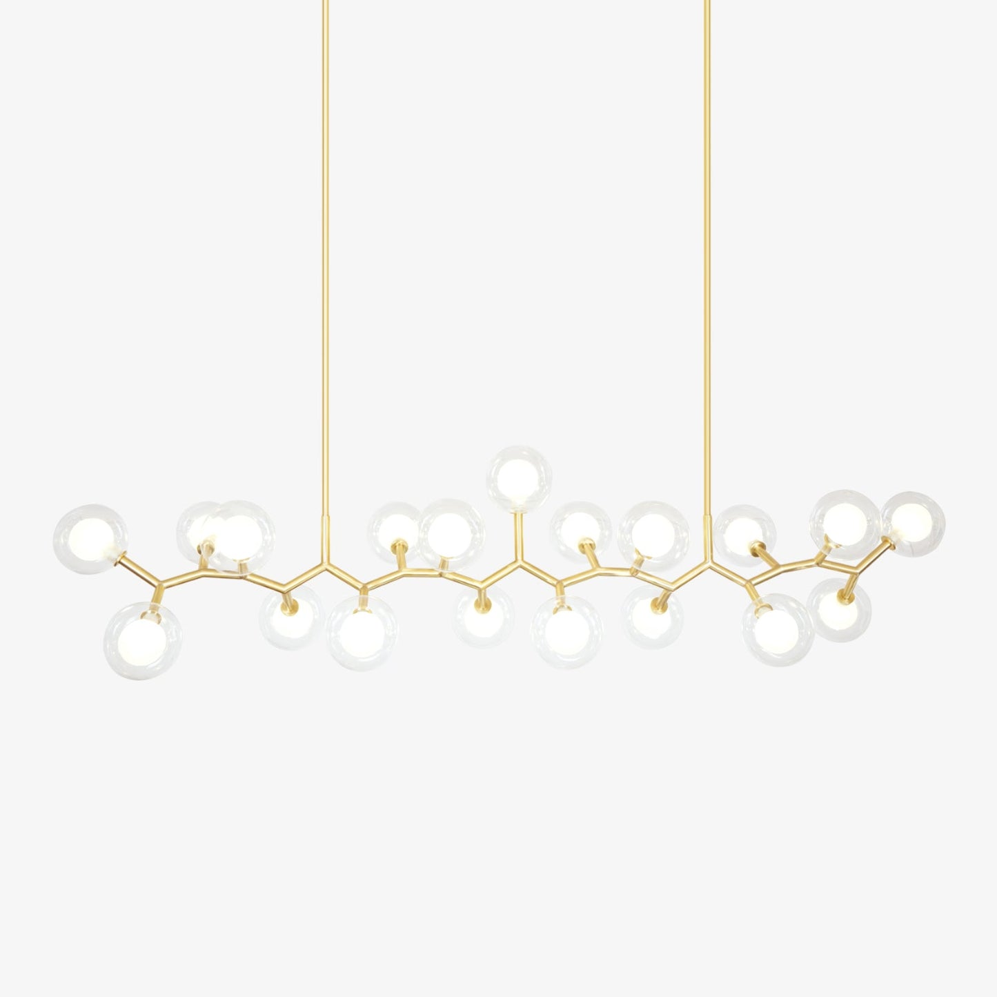 Molecular Glass Balls Pendant light Chandelier