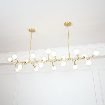 Molecular Glass Balls Pendant light Chandelier