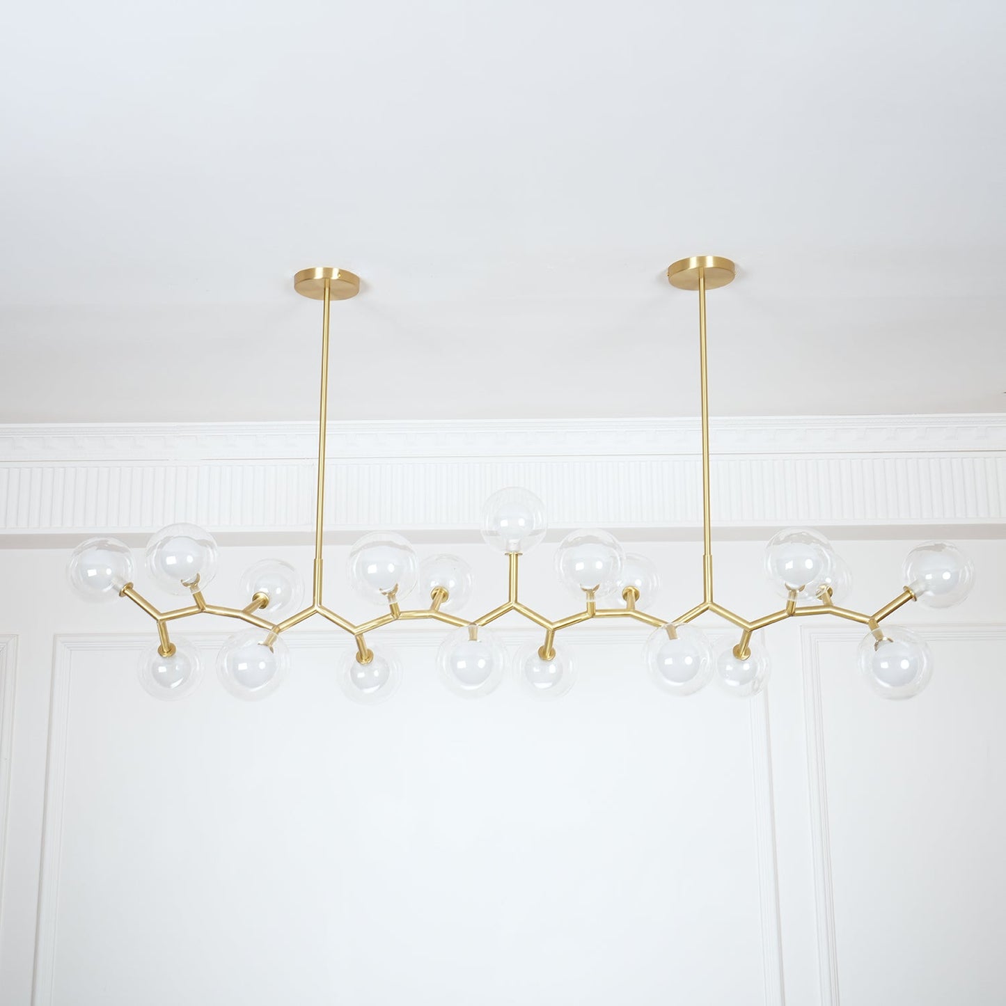 Molecular Glass Balls Pendant light Chandelier