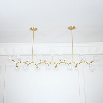 Molecular Glass Balls Pendant light Chandelier