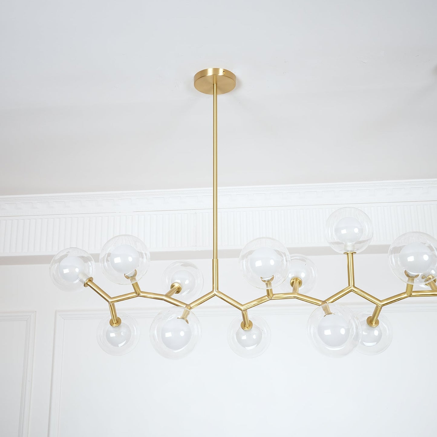 Molecular Glass Balls Pendant light Chandelier