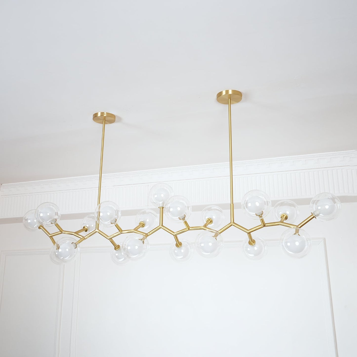 Molecular Glass Balls Pendant light Chandelier