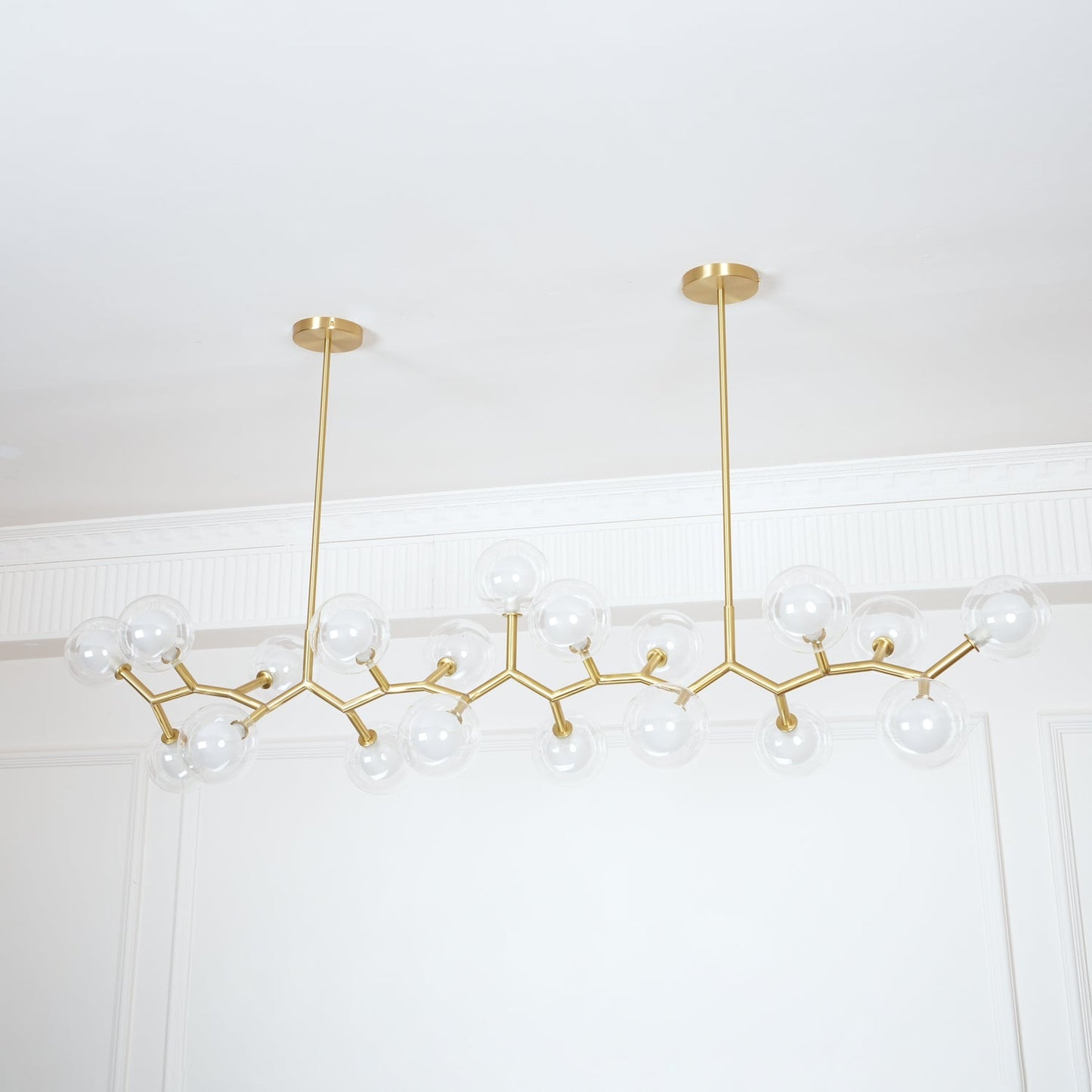 Molecular Glass Balls Pendant light Chandelier