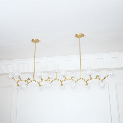 Molecular Glass Balls Pendant light Chandelier