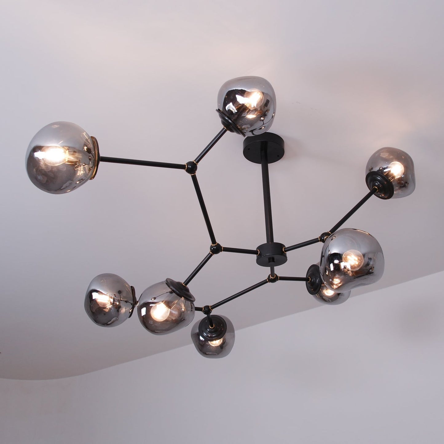 Molecular Glass Candelabrum Chandelier