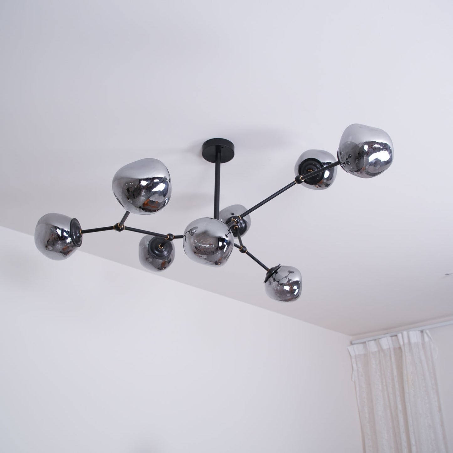 Molecular Glass Candelabrum Chandelier